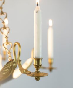 Empire Style Chandelier - Candle Detail - Styylish