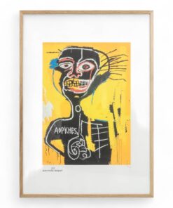 Colorful Jean-Michel Basquiat Silkscreen - Styylish