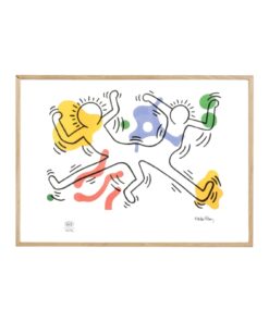 Keith Haring Silkscreen with Frame - Styylish