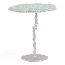 Semi-Precious Stones Pedestal Table - Styylish