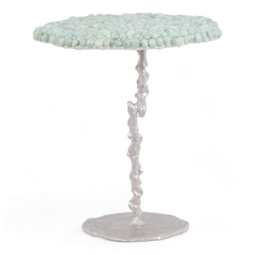 Semi-Precious Stones Pedestal Table - Styylish