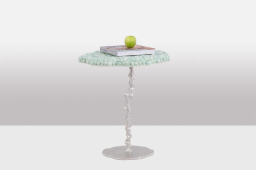 Semi-Precious Stones Pedestal Table - Staged - Styylish