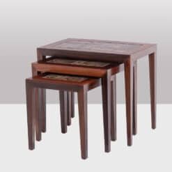 Set of 3 Nesting Tables - Side Profile - Styylish