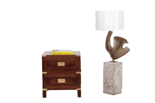 Mahogany Marine Chest of Drawers - Size Comparison - Styylish