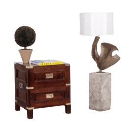 Mahogany Marine Chest of Drawers - Staged - Styylish