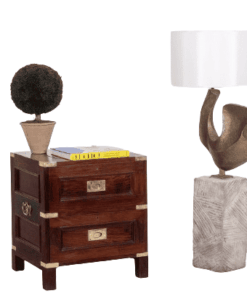 Mahogany Marine Chest of Drawers - Staged - Styylish