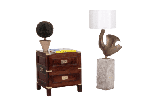 Mahogany Marine Chest of Drawers - Staged - Styylish