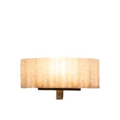 Granite Resin Wall Light - With Light On - Styylish