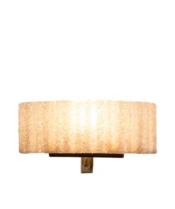 Granite Resin Wall Light - With Light On - Styylish
