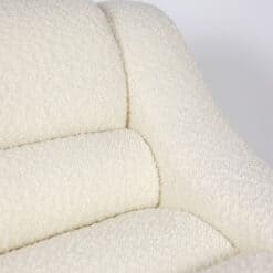 Pair of Bouclé Armchairs - Fold Details - Styylish