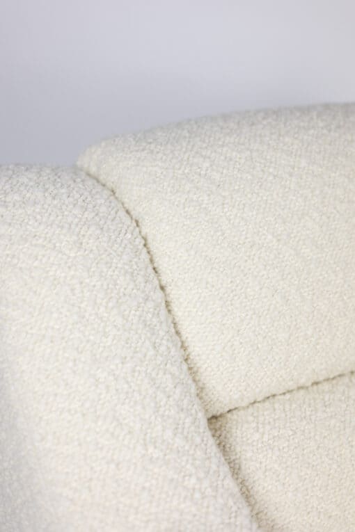 Pair of Bouclé Armchairs - Edge Details - Styylish