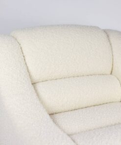 Pair of Bouclé Armchairs - Backrest - Styylish