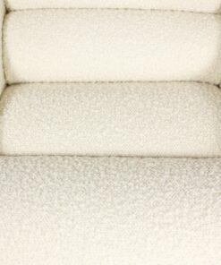 Pair of Bouclé Armchairs - Fabric Detail - Styylish