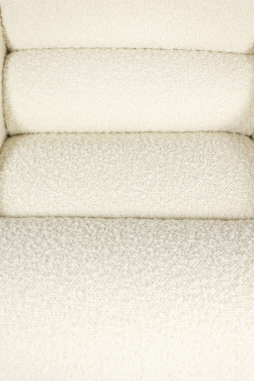 Pair of Bouclé Armchairs - Fabric Detail - Styylish