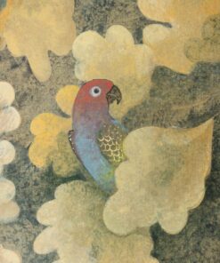 Painted Canvas Representing Birds - Paint Detail - Styylish