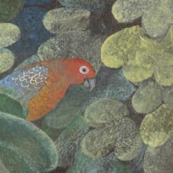 Parakeet Painting - Bird Detail - Styylish