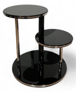 Art Deco Round Side Table - Styylish
