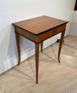 Alternative view of Biedermeier Sewing Table, Cherry Wood, Ebonized, Southern Germany circa 1825