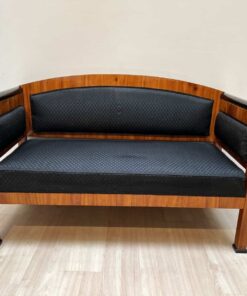 Alternative view of Biedermeier Bench, Cherry Veneer, Horsehair, Southern Germany circa 1830