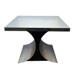 Curved Sofa Table Stainless Steel - Side of Curve Interior - Styylish