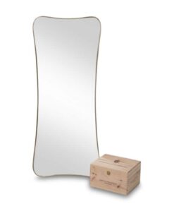 Mirror with Gilded Brass - Front - Styylish