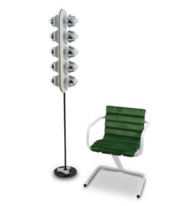 Angelo Cucci Floor Lamp - With Chair - Styylish