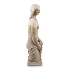 Marie Madeleine Limestone Sculpture, 1940s