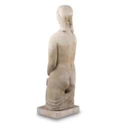 Marie Madeleine Limestone Sculpture - Back - Styylish