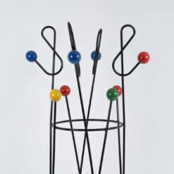 Roger Feraud Coat Hanger - Colorful Wood Accents - Styylish