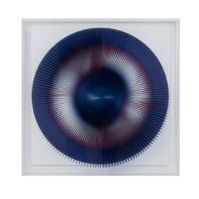 Kinetic Screen Print Representing A Circle, Contemporary Work