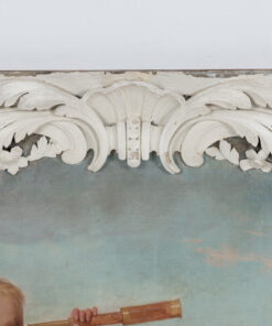 Pair of Paintings Representing Allegories - White Frame - Styylish