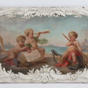 Pair of Paintings Representing Allegories, Circa 1880