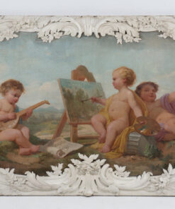 Pair of Paintings Representing Allegories - Right Panel - Styylish