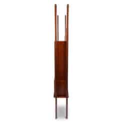 Italian Varnished Mahogany Shelf - Side Profile - Styylish