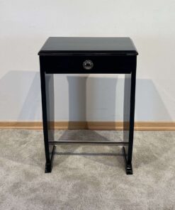 Art Deco Side Table with Drawer - Front Profile - Styylish
