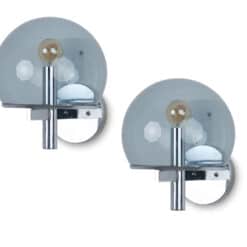 Gaetano Sciolari Wall Lights - Side of Pair - Styylish