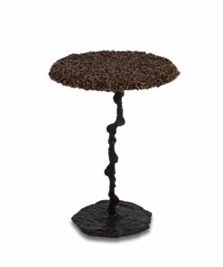 Semi-precious Stone Pedestal Table - Styylish