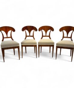 Four Biedermeier Shovel Chairs - Styylish