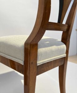 Four Biedermeier Shovel Chairs - Bent Wood Frame - Styylish