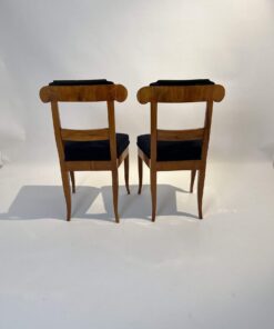 Five Original Biedermeier Chairs - Back Angle - Styylish
