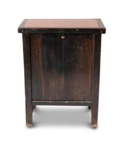 Chinese Red Lacquer Sideboards - Back Detail - Styylish