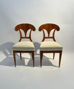 Four Biedermeier Shovel Chairs - Front Profile - Styylish