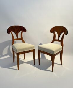 Four Biedermeier Shovel Chairs - Side Profile - Styylish