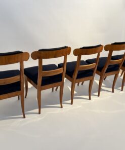 Five Original Biedermeier Chairs - Back of Chairs - Styylish