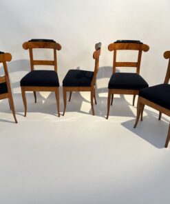 Five Original Biedermeier Chairs - All Angles of Chairs - Styylish
