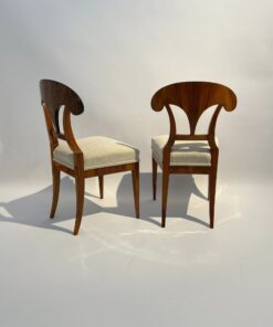 Four Biedermeier Shovel Chairs - Back Profile - Styylish