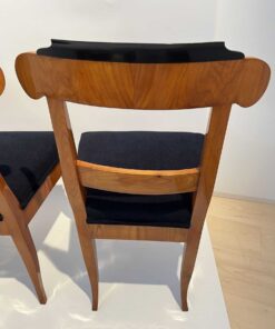 Five Original Biedermeier Chairs - Backrest Grain - Styylish