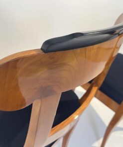 Five Original Biedermeier Chairs - Ebonized Edge - Styylish