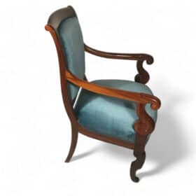 Pair of French Armchairs, Restoration Period 1830