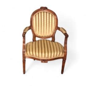 Louis XVI Armchairs, Set of 4, France 1780